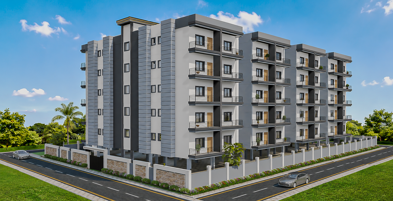 Shree Sai Enclave side view